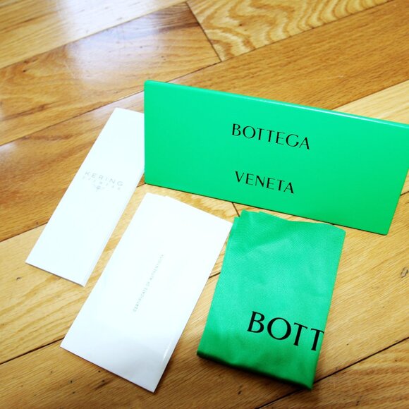 BNWT SS25 BOTTEGA VENETA AVIATOR SUNGLASSES BV1292S 002 - Picture 3 of 8